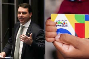 Flávio Bolsonaro participou de debate em São Paulo, onde defendeu o Bolsa Família e apresentou propostas para programas de transferência de renda. (Foto: Fábio Rodrigues Pozzebom/Lyon Santos/ Agência Brasil)