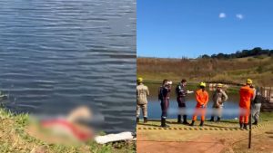 Corpo foi encontrado no lago do Parque da Cidade, em Anápolis.