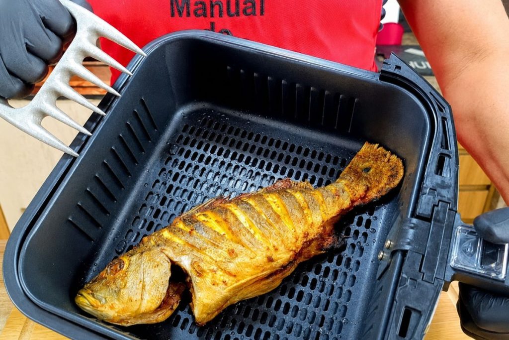 preparar peixe na air fryer sem deixar cheiro