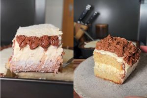 Bolo gelado de leite em pó