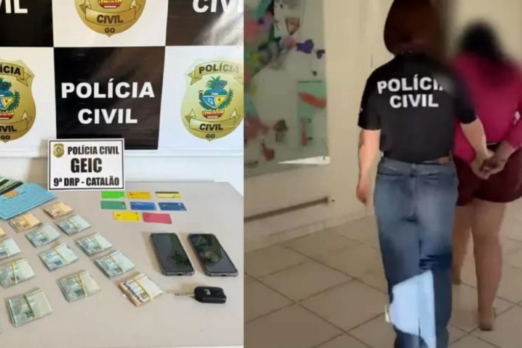 Mulher foi localizada na GO-330, próximo a Urutaí, e tinha R$ 17 mil em espécie