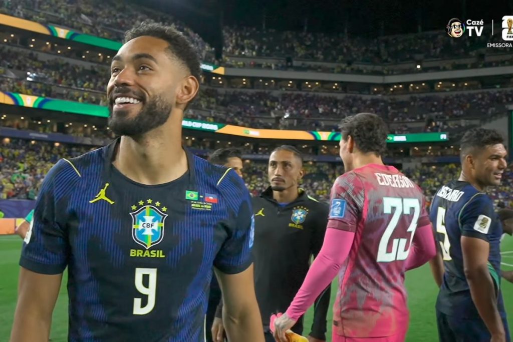 Brasil vence Haiti por 3 a 0 e conquista primeira vitória na Copa do Mundo