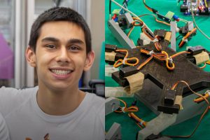 Aos 17 anos, aluno brasileiro cria robô-formiga que entra no fogo antes dos bombeiros para encontrar vítimas
