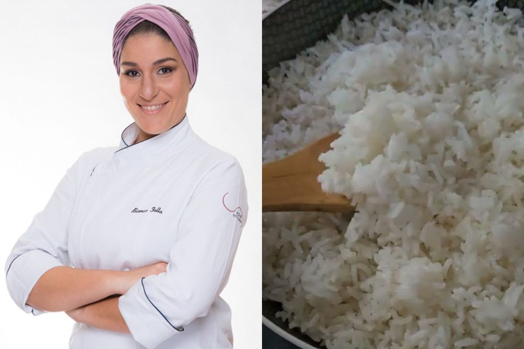 arroz soltinho com vinagre