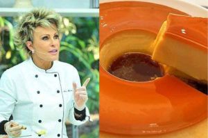 pudim sem furinhos da Ana Maria Braga