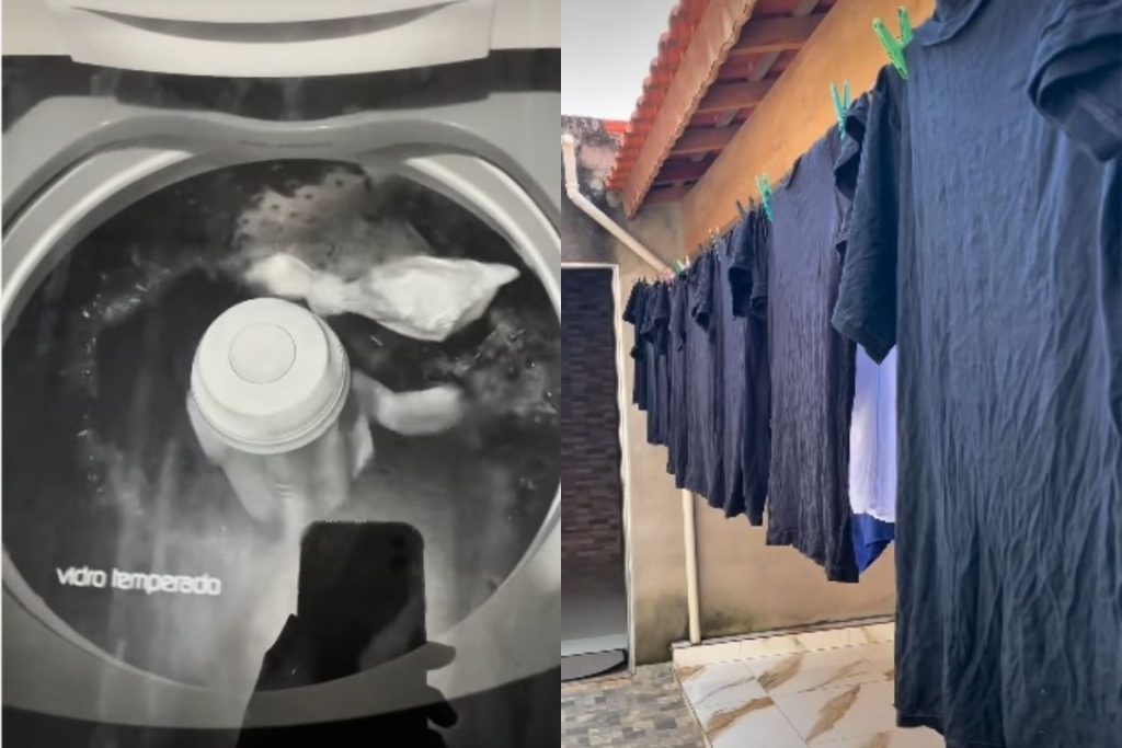 Como lavar roupas pretas na máquina