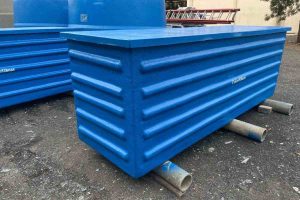 caixa-d’água modular retangular