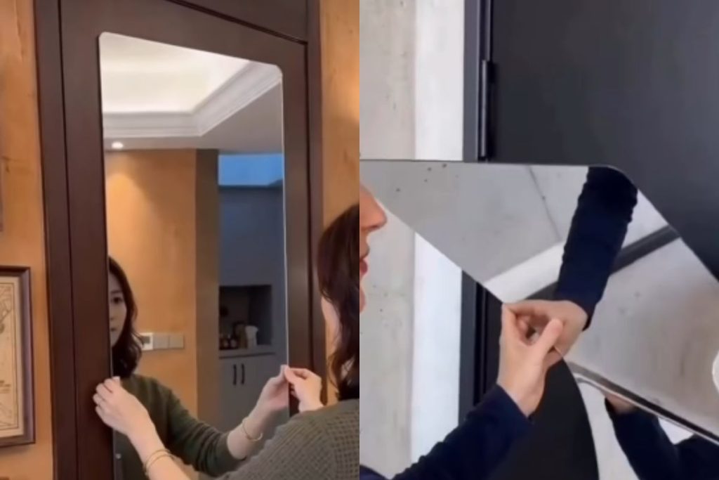 O espelho flexível ganha espaço na decoração por oferecer segurança, instalação simples e maior versatilidade para diferentes ambientes