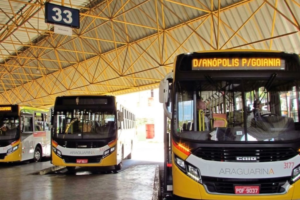 Ônibus Araguarina Aplicativo está disponivel gratuitamente tanto para Android quanto para iOS. (Foto: Reprodução)