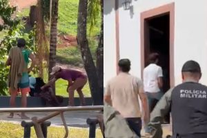 Empresário filmado agredindo mulher em situação de vulnerabilidade é preso em Pirenópolis