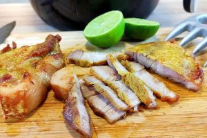 Carne de porco melhor que pernil