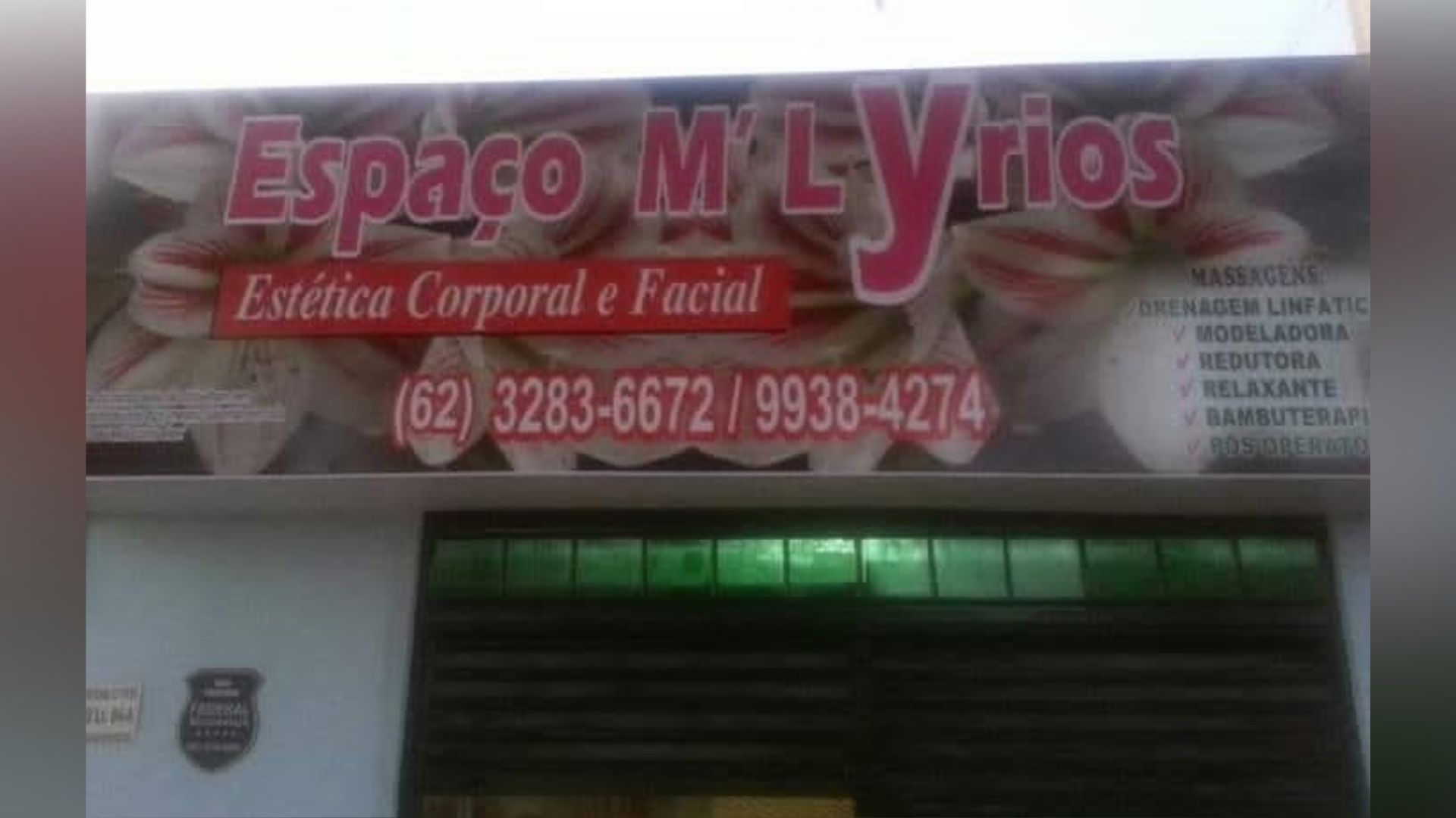 Mayra Morais começou com sala de massagem em Goiânia. 