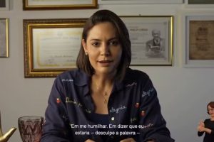 Michelle critica Flávio Bolsonaro e diz que foi maltratada