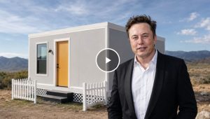 Adeus, mansões: homem mais rico do mundo, Elon Musk, trocou as mansões por uma casa pré-fabricada de cerca de US$ 50 mil montada dentro da base da SpaceX no Texas