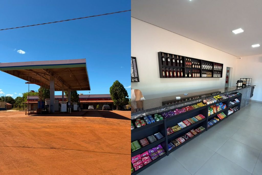 Posto Aldeia do Valle, localizado em Santa Maria das Barreiras, no sul do Pará. (Foto: Arquivo pessoal) 