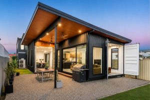 Casa modular de dois andares vira alternativa à obra tradicional.