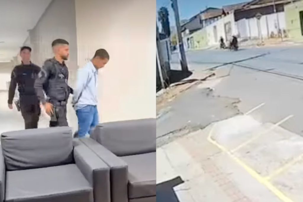 Réu confessou o crime e confessou o crime e afirmou que matou o motociclista por ciúmes. (Foto: Reprodução)