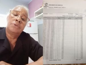 Idosa pede ajuda após receber dívida de R$ 32 mil por água que diz não usar em Anápolis