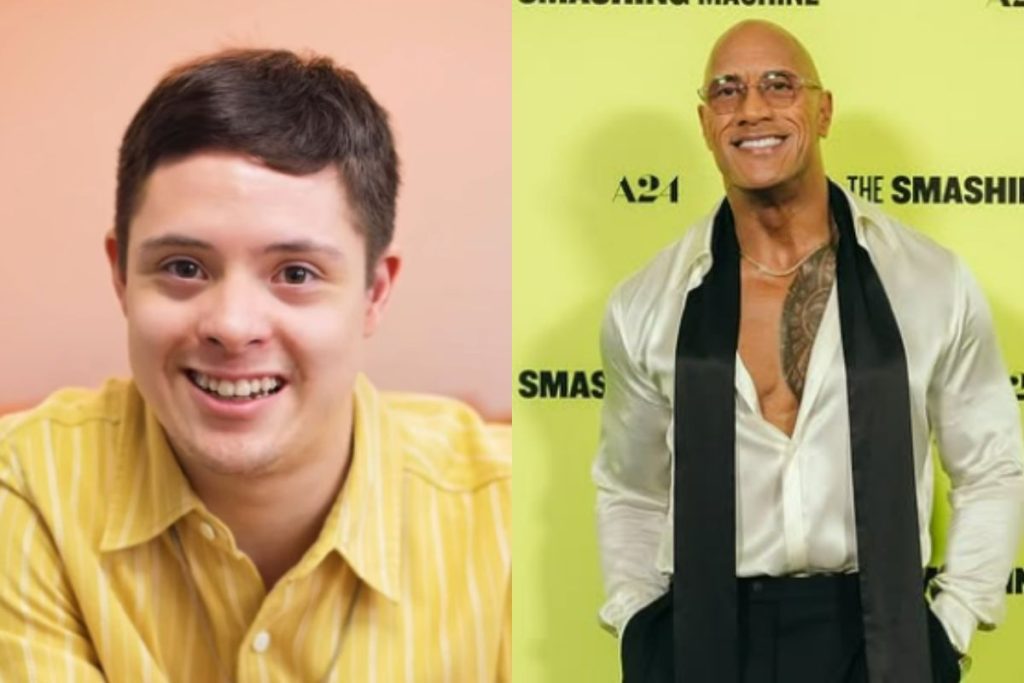 João Vitor mobiliza internet para tentar encontrar The Rock durante visita ao Brasil