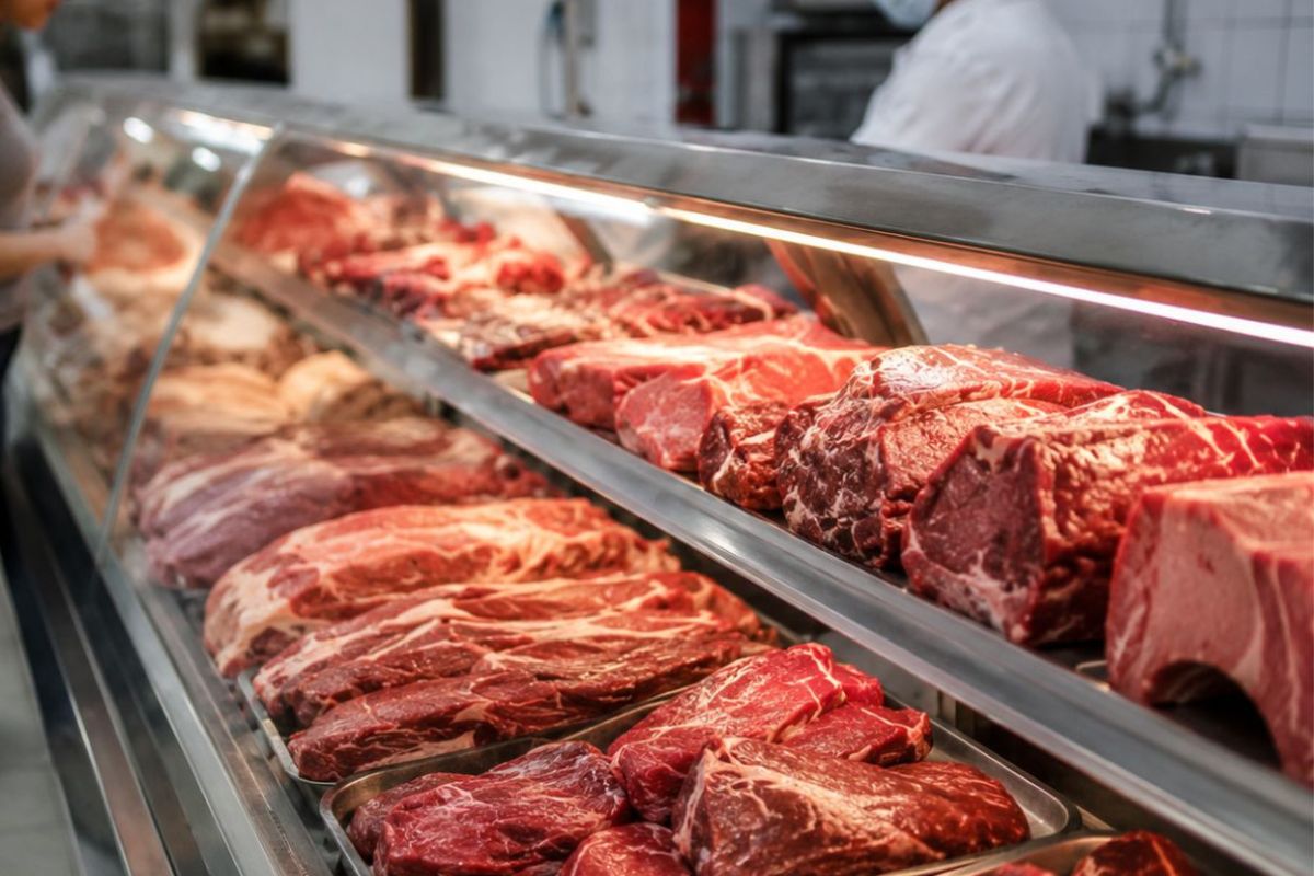 O cliente acha que carne escura está velha, mas é o contrário