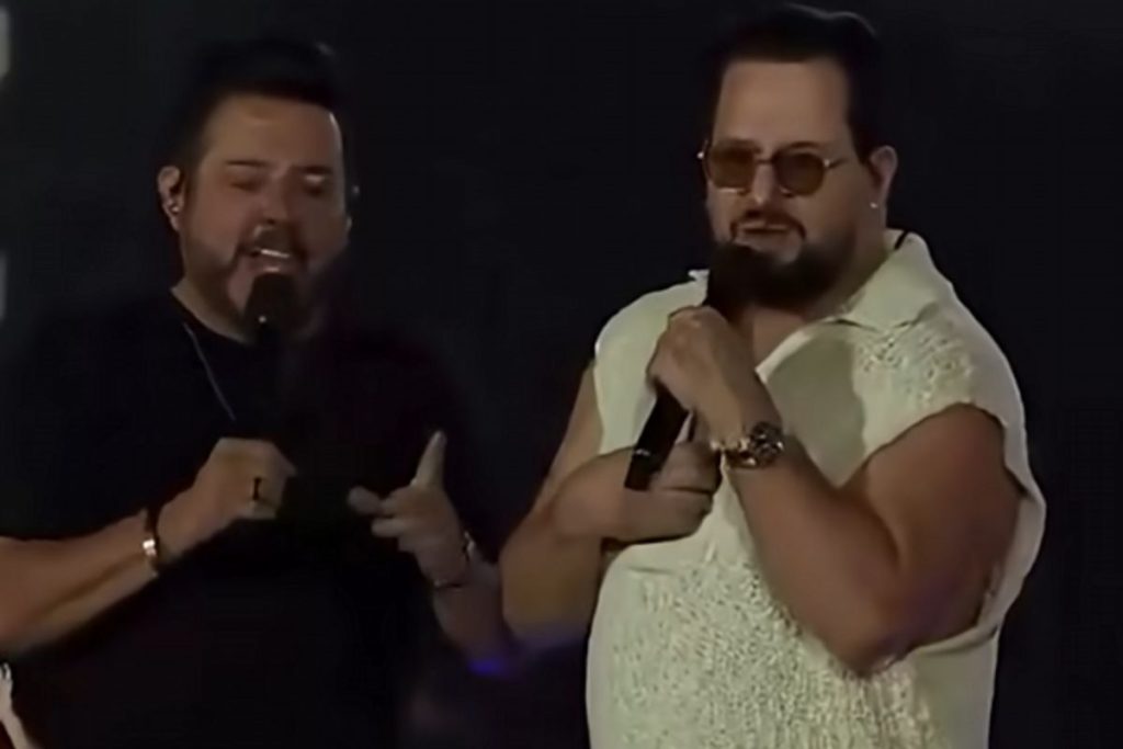Marrone, da dupla com Bruno, diz que se considera 'meio gay' durante show