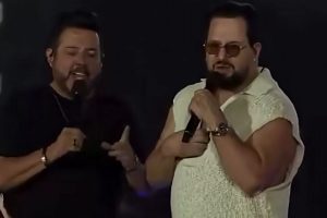 Marrone, da dupla com Bruno, diz que se considera 'meio gay' durante show
