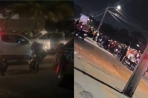 Promoção de pizzaria termina em tiros para o alto e homem preso em Aparecida de Goiânia