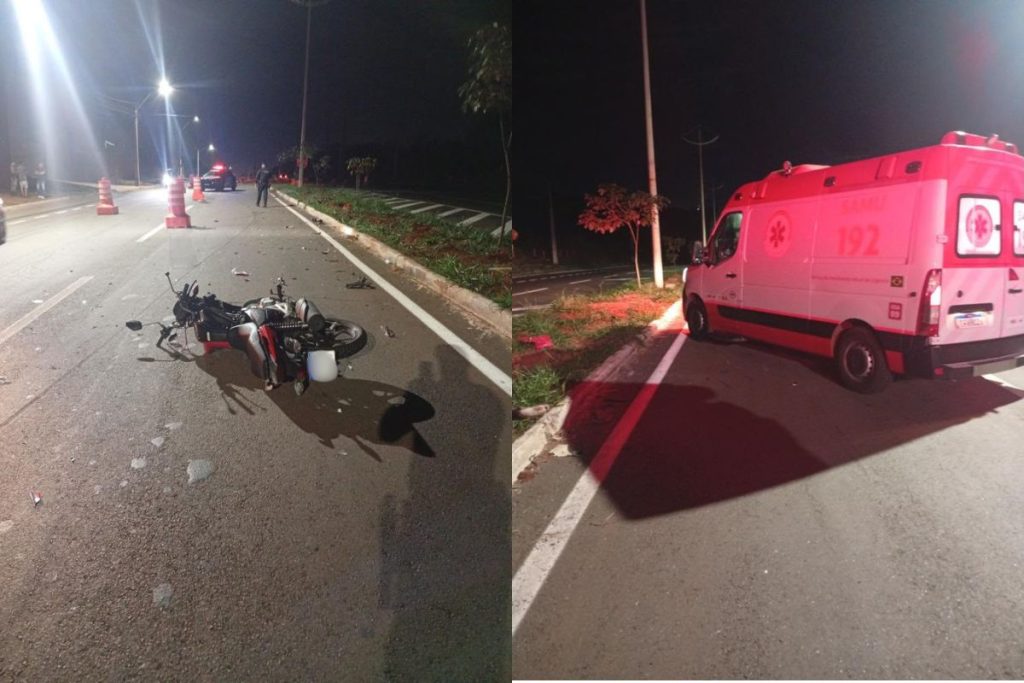 Motociclista morre após colidir frontalmente com caminhonete em Senador Canedo