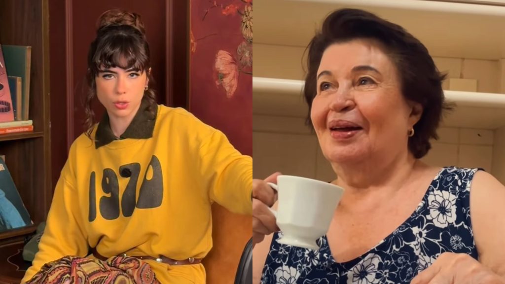 Influenciadora goiana Nina Baiocchi explicou por que ouviria as mesmas histórias da avó mais de mil vezes.