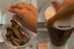 Bater as cascas de banana no liquidificador: para que serve e por que é recomendado