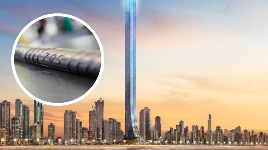 Maior prédio residencial do mundo: gigante brasileira do aço cria vergalhão 40% mais resistente para erguer os 550 metros da Senna Tower