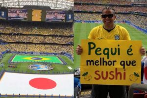 Goiano que viralizou com placa do pequi revela bastidores de jogo histórico da Seleção nos EUA
