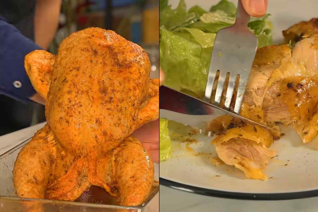 Jordi Roca, chef de restaurante com três estrelas Michelin: "O segredo do frango assado suculento está na lata de cerveja, que ajuda a carne a não ressecar no forno"