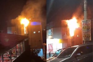 Incêndio atinge hamburgueria e assusta moradores na região Norte de Goiânia