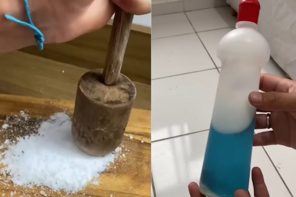 Naftalina no Vinagre de Álcool desperta curiosidade, porém o efeito da mistura depende muito mais de outros ingredientes do que da própria naftalina