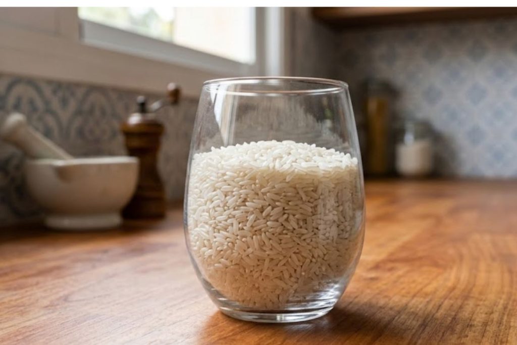 Copo de Arroz no Feng Shui representa abundância e, segundo essa prática, pode fortalecer as intenções de prosperidade no lar
