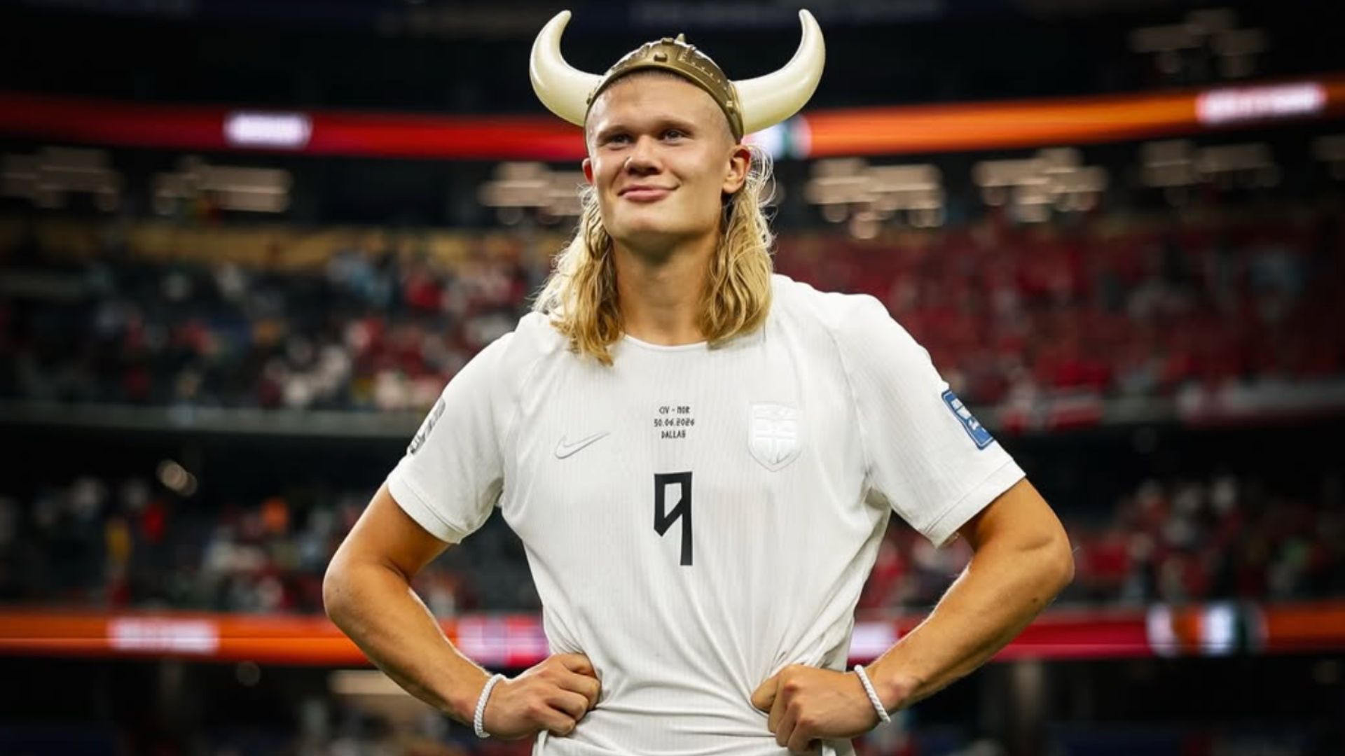 Haaland vira alvo da torcida brasileira antes de Brasil x Noruega