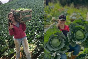Nascida na roça, jovem virou influenciadora com 31 mil seguidores e, mesmo assim, não largou a enxada da família no campo