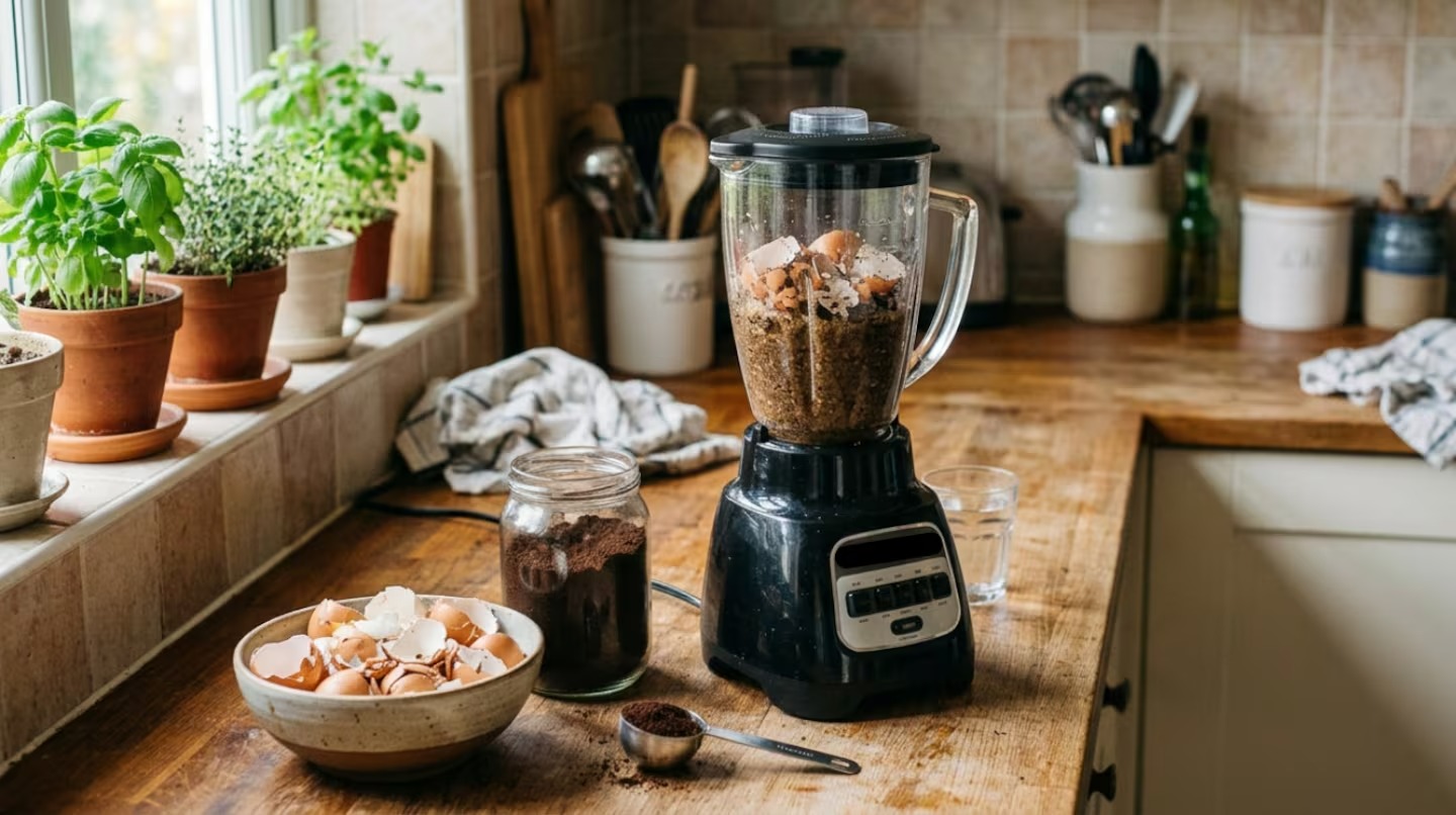 Misturar cascas de ovo e borra de café: por que é recomendado e para que serve