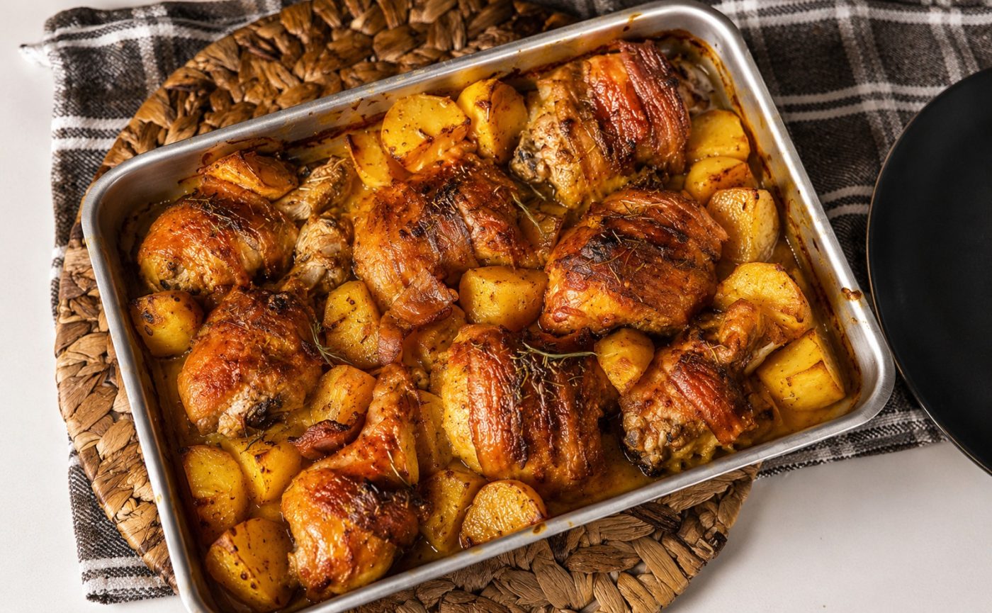 Não é manteiga: o que os chefs usam para o frango assado de domingo ficar mais suculento e dourado no forno