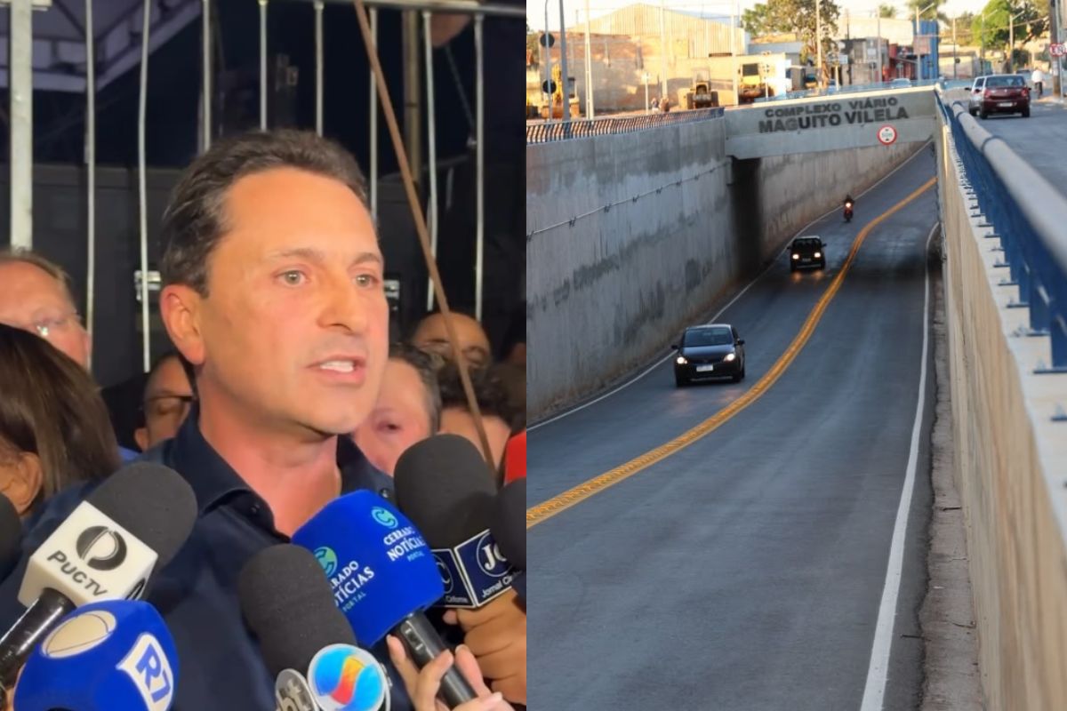 Novo Complexo Viário Maguito Vilela é inaugurado com investimento de R$ 120 milhões em Aparecida