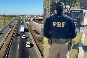 Mais de 150 motoristas são flagrados cometendo infrações em 1h30 nas rodovias de Goiânia