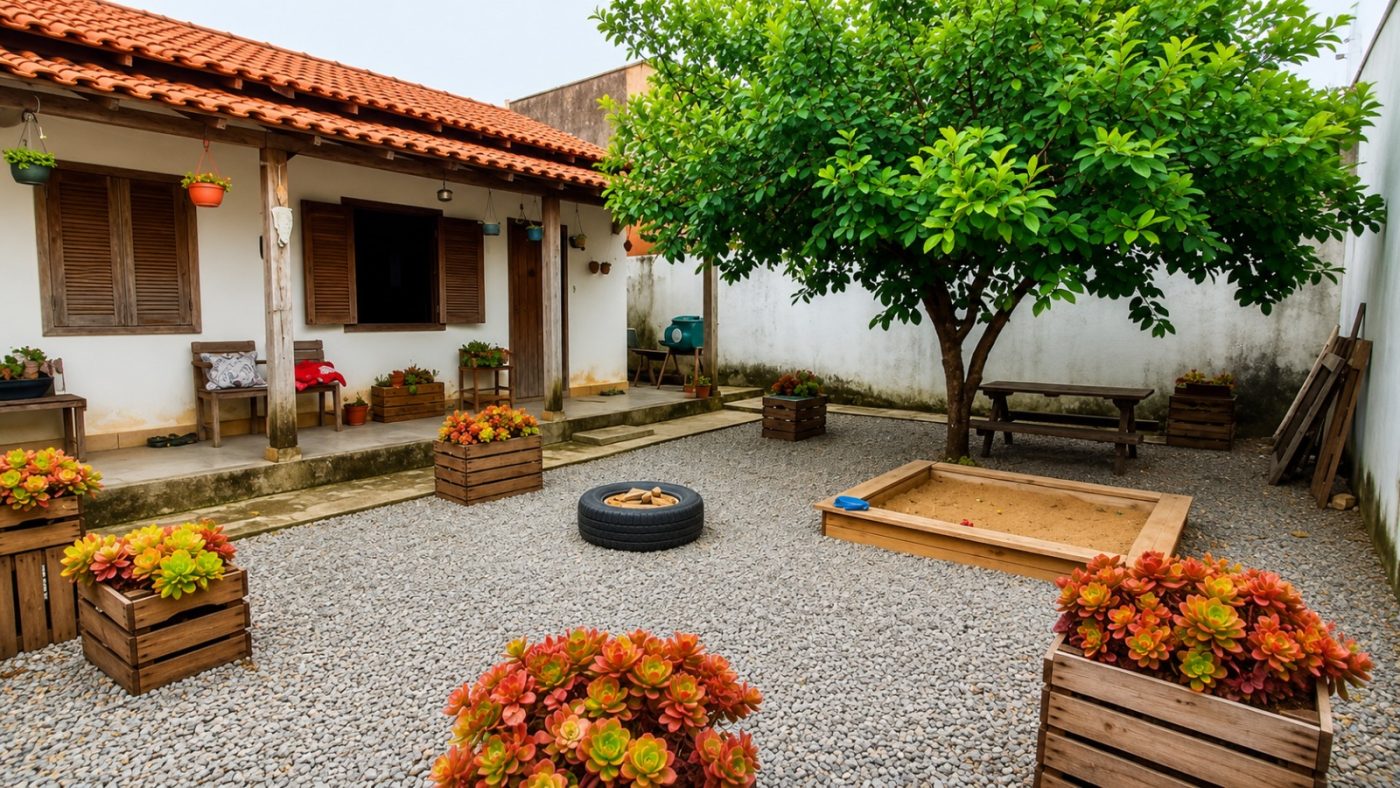 5 formas de aproveitar o quintal pequeno sem gastar muito e deixar o espaço mais usável, segundo arquitetos