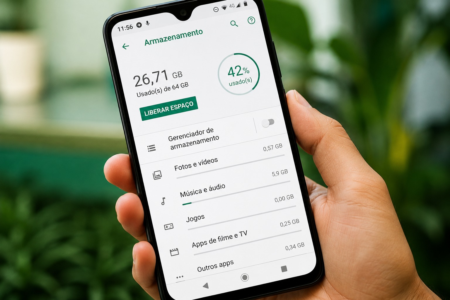 O ajuste no Android que libera espaço e faz o celular antigo voltar a funcionar mais rápido, segundo técnicos