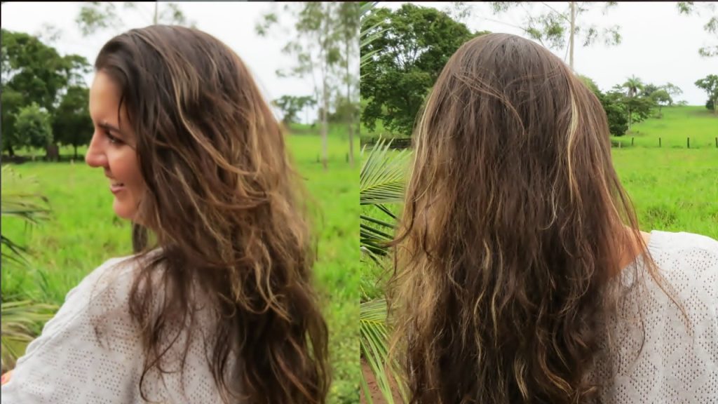 cabelo com condicionador