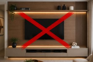 Adeus, painel de TV