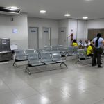 Unidades de saúde ficaram com as recepções esvaziadas durante partida.