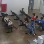 Unidades de saúde ficaram com as recepções esvaziadas durante partida.