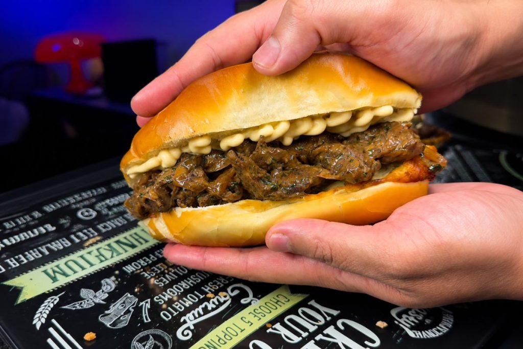 sanduíche de carne