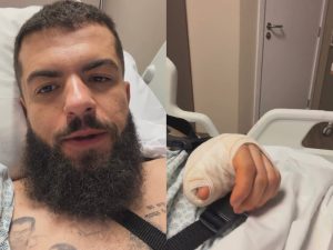 Ícaro, da dupla com Gilmar, passa por cirurgia complexa em Goiânia após lesão na mão